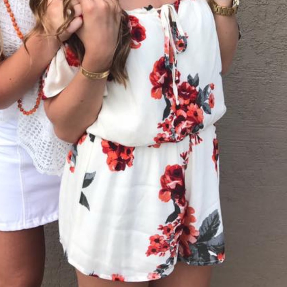 Floral Romper